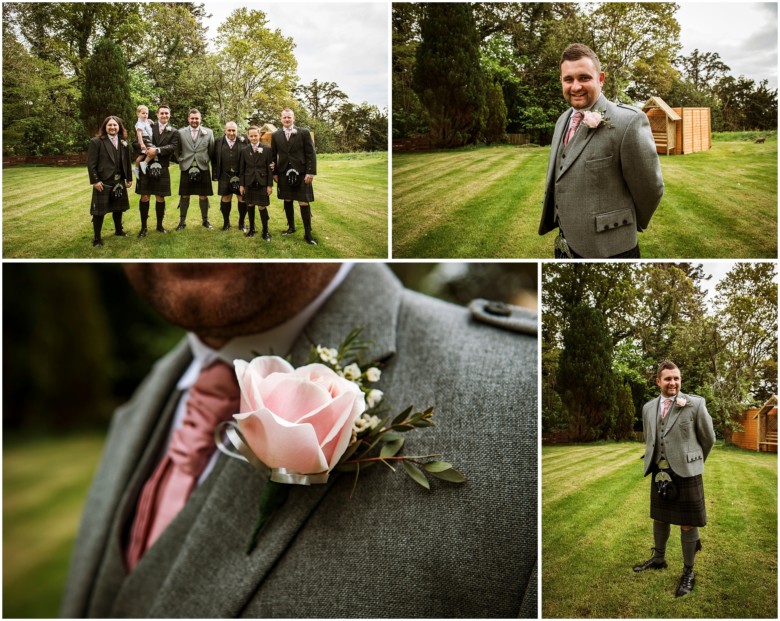 groom and his groomsmen