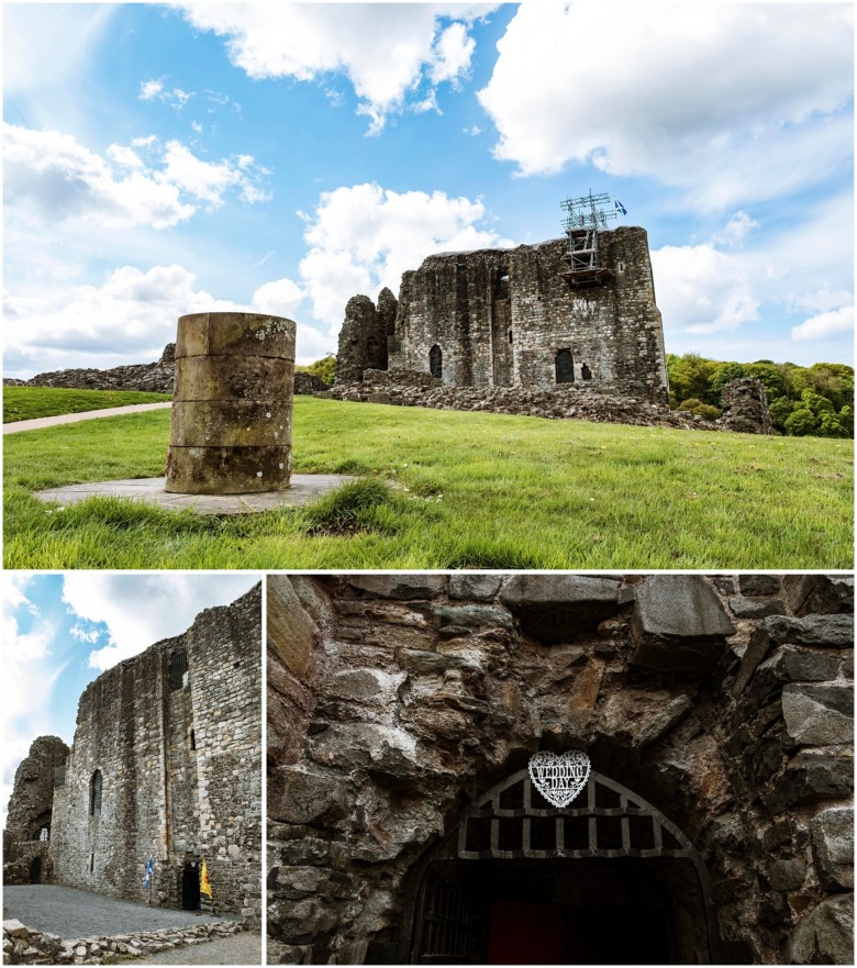 Ancient Scottish castle wedding location 