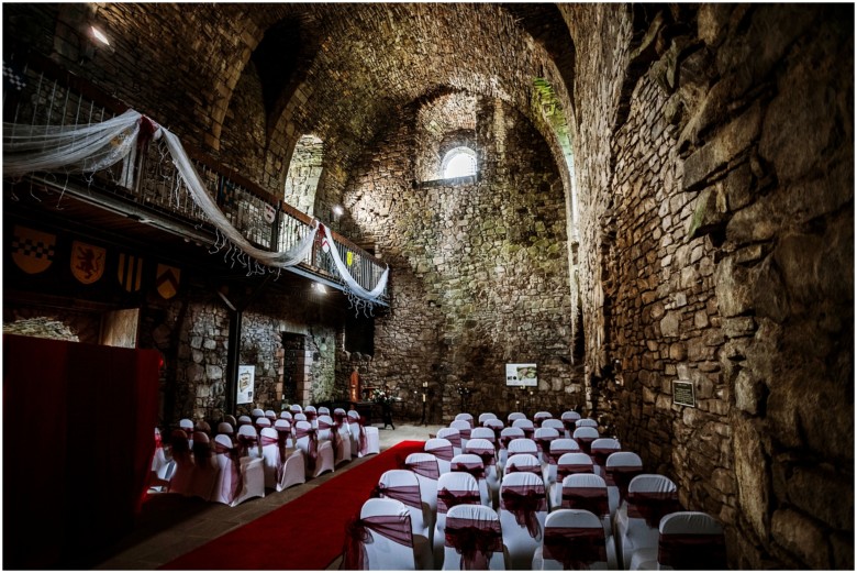Ancient Scottish castle wedding location 