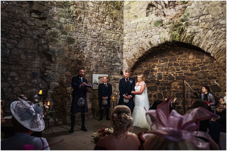 bride and groom wedding ceremony