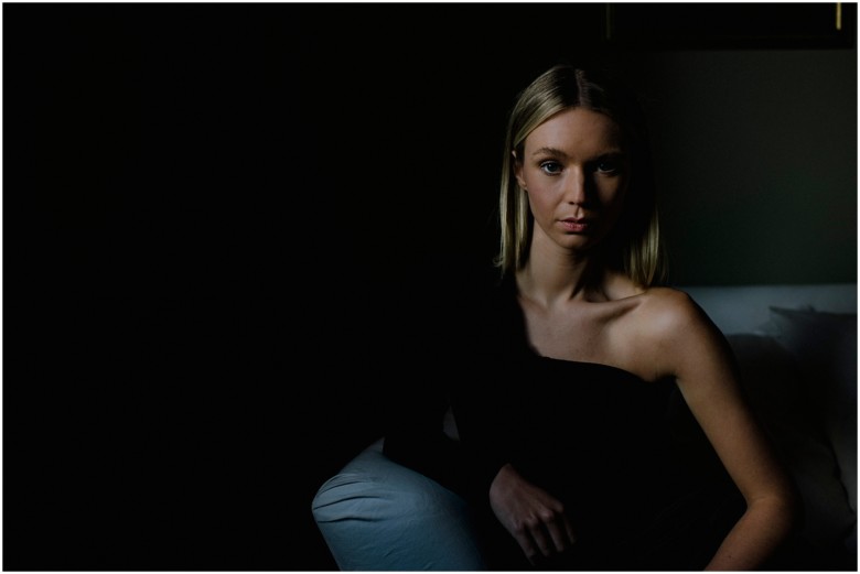 photoshoot for a female model