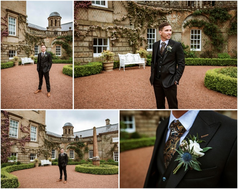 groom and his groomsmen