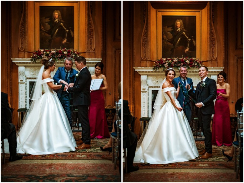 wedding ceremony in a scottish country estate