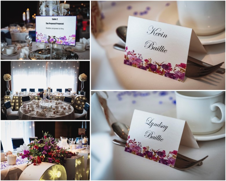 wedding breakfast details