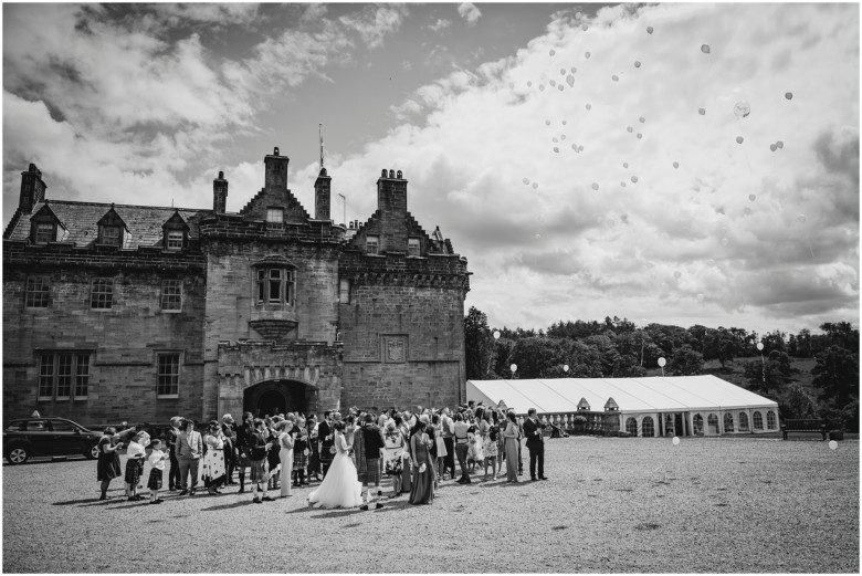 wedding champagne reception