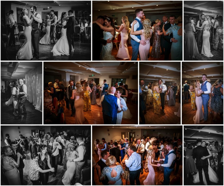 bride and groom first dance