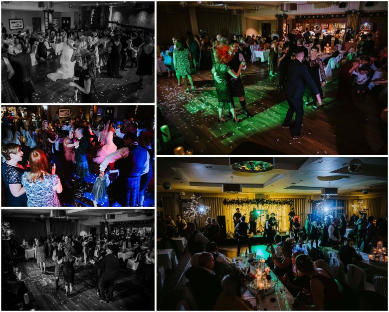 bride and grooms first dance