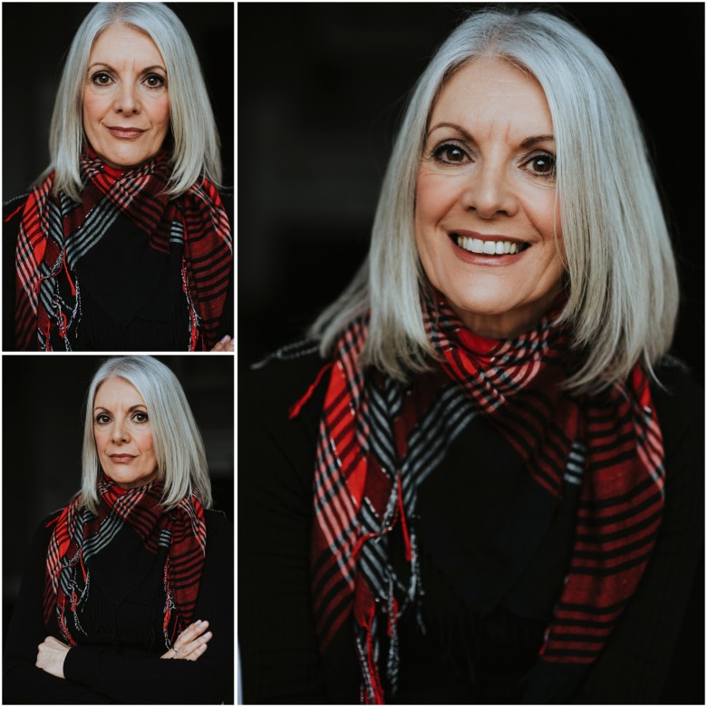photoshoot for a mature female model