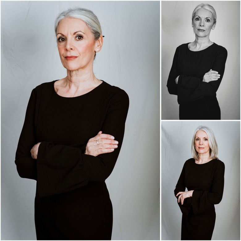 photoshoot for a mature female model